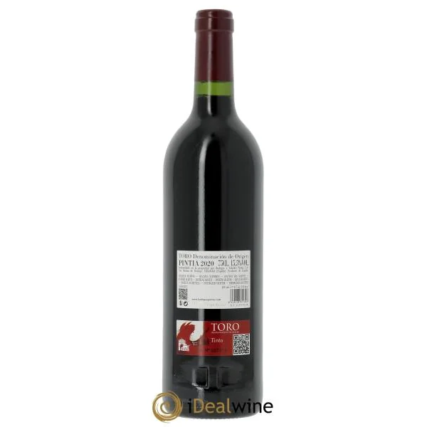 Toro DO Vega Sicilia Pintia Famille Alvarez (CBO à partir de 6 bts) 2020