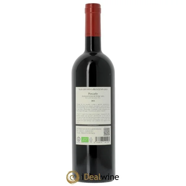 Toscana IGT San Giusto a Rentennano Percarlo Famille Martini di Cigala 2021
