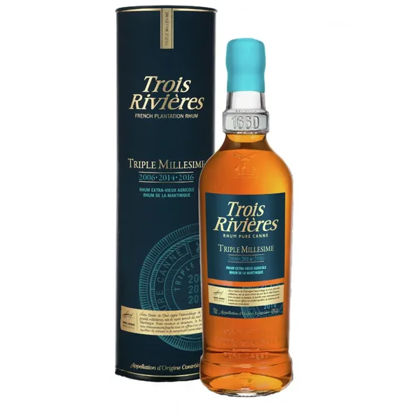 TROIS RIVIERES Triple Millesime 2006 2014 2016 42% - 0.7 - France - Maison du Whisky