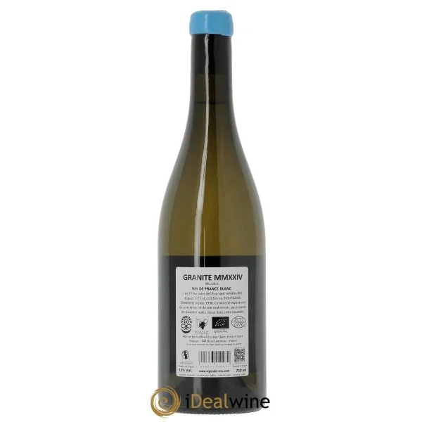 Vin de France (anciennement Muscadet-Sèvre-et-Maine) Expression de Granite Domaine de L'Ecu 2024