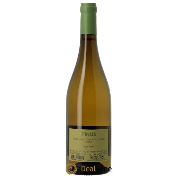 Vin de France Château des Tourettes Tinus Roussanne Coteau de l'Aigle Jean-Marie Guffens 2022