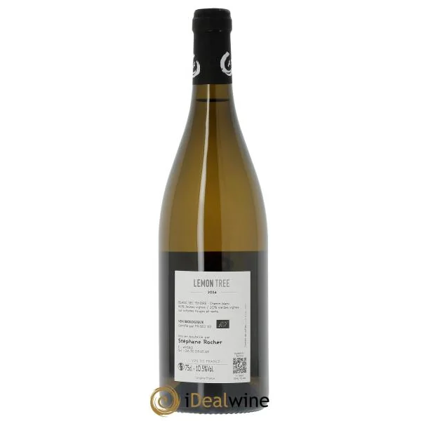Vin de France Lemon Tree La Ferme du Mont Benault - Stéphane Rocher 2024
