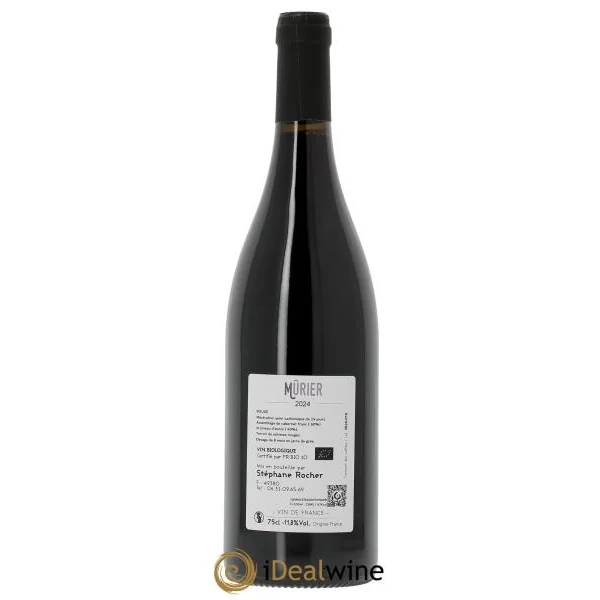 Vin de France Les Mûriers La Ferme du Mont Benault - Stéphane Rocher 2024