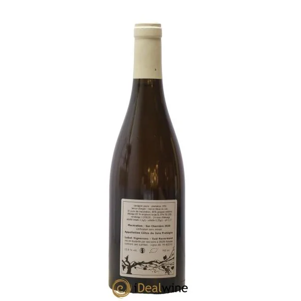 Vin de France Macération Sur Charrière Romain - Julien - Charline Labet 2020