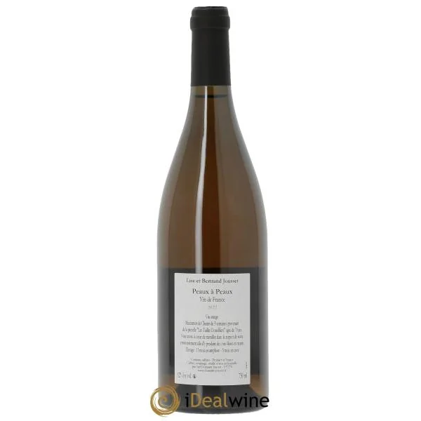 Vin de France Peaux à Peaux Lise et Bertrand Jousset 2022