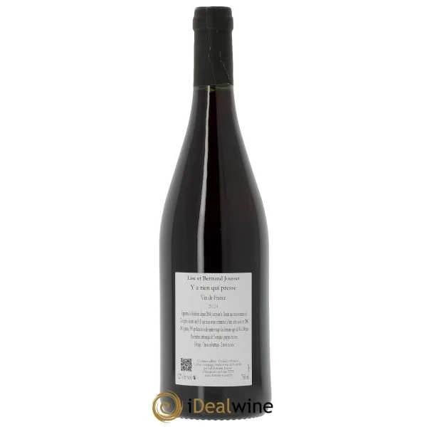 Vin de France Y a rien qui presse Lise et Bertrand Jousset 2024