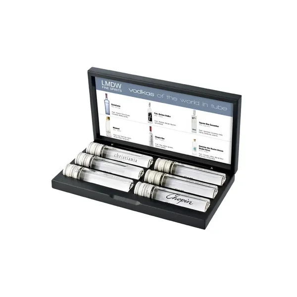 VODKAS OF THE WORLD In Tube Coffret 6 WIT 39,66% - 0.24 - Monde - Maison du Whisky