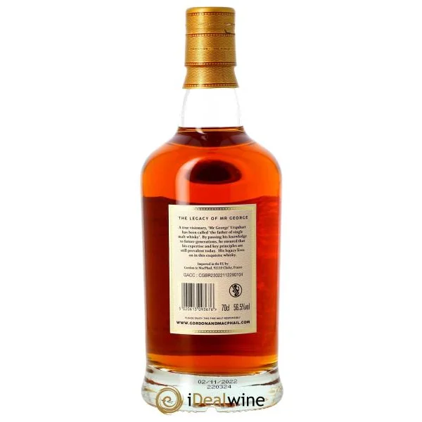 Whisky Glen Grant 63 ans Mr George Legacy (3rd Edition) Gordon u0026 Macphail (70cl) 1959