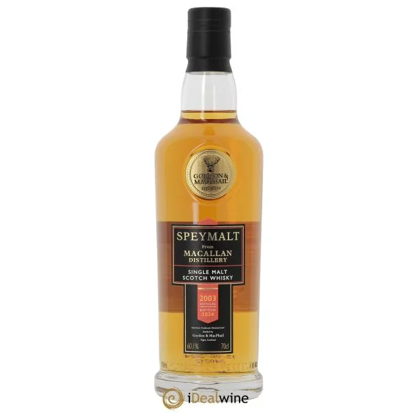 Whisky Gordon u0026 Macphail Speymalt from Macallan 20 ans 2003 1st fill Sherry Butt